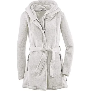 G.I.G.A. DX by KILLTEC, Frydara Casual Strick Parka Mit Kapuze Und Gürtel, Off White, 42