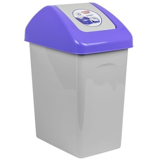 Abfalleimer mit Kippdeckel 10 Liter Branq Mülleimer Mülltrennung