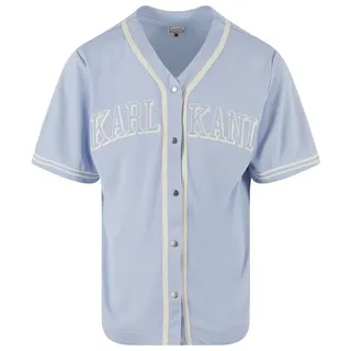 Karl Kani Langarmhemd Karl Kani College Baseballshirt (1-tlg) blau XS