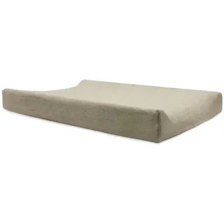 jollein 550-503-67058 Wickelauflagenbezug Frottee - Basic olive (50x70 cm)