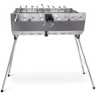 Grillpeter Mangal Set Taschkent silber