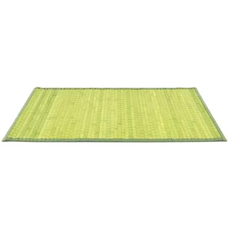 Biancheriaweb - Bambusteppich unifarben 70x140 grün
