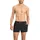Herren Badeshorts Schwarz XL