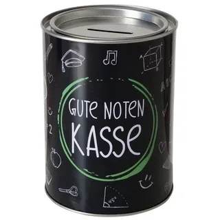 Spardose Notenkasse schwarz