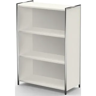 KERKMANN Regal Anbau-Sideboard / Raumteiler Artline BXHxT 800x1150x380mm 2 Böden weiß weiß