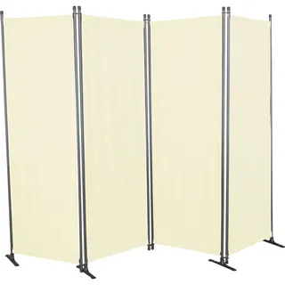 Angerer Paravent 4-teilig, PE beige