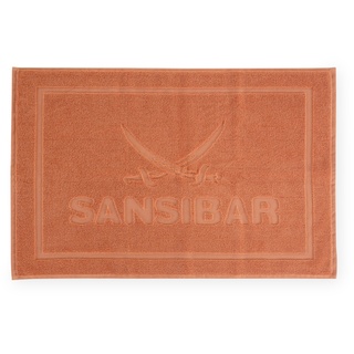 Badematte SANSIBAR COAST (BHT 70x5x50 cm) - orange