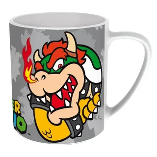 Super Mario Bowser Tasse - Große Tasse mit Dekor, ideales Geschenk - 325ml Fassungsvermögen