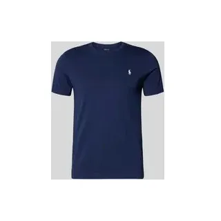 Ralph Lauren Regular Fit T-Shirt aus reiner Baumwolle, Marine, M