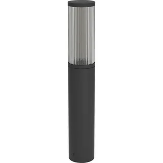 EGLO Sockelleuchte Metall 46,5 cm E27 schwarz