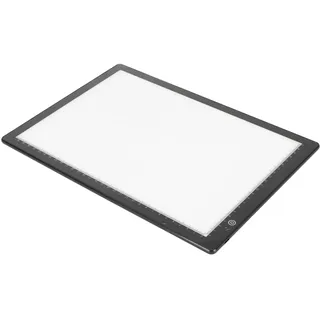 Diabetrachter, Leuchtkasten Zum Scannen Von Dias Und Filmnegativen, Ultraflacher Lichtpad-Scanner Mit 3 Helligkeitsstufen, USB-Betrieben, Schwarz