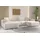 U-Form 3-Sitzer Beige
