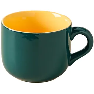 kaffeetasse groß Keramik-Tasse 600ml Porzellan-Cappuccino-Tasse XXL
