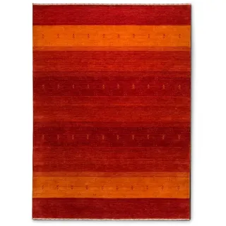 Gabbeh Teppich Loom Lori 170 x 230 cm Mischgewebe Rot