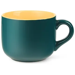 MACHUMA 600 ml große Keramik-Kaffeetasse, große Teetasse für Büro und Zuhause, spülmaschinen- und mikrowellengeeignet
