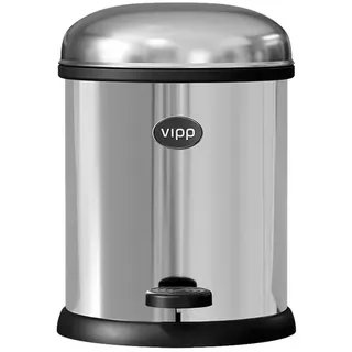 Vipp - 12 Treteimer, 3 l, Edelstahl