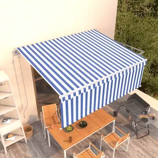 vidaXL Markise 400 x 300 cm blau