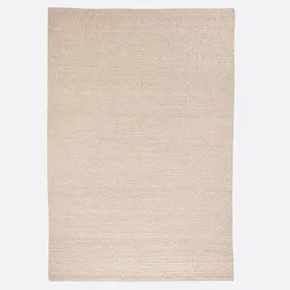 Teppich Hamea Mit Strick-effekt Sandfarben