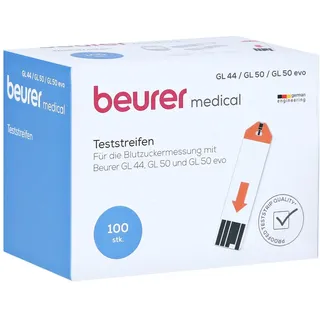 1001 Artikel Medical BEURER GL44/GL50 Blutzucker-Teststreifen 100 st