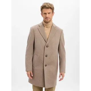 Finshley & Harding Wollmantel braun L