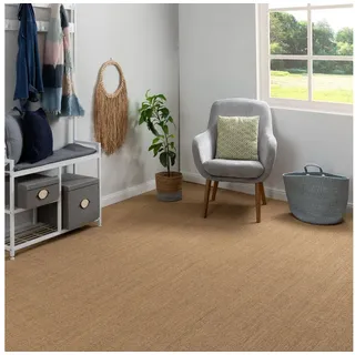 Steffensmeier Teppichboden Salinas, Rechteckig, Sisal braun 100 cm x 400 cm