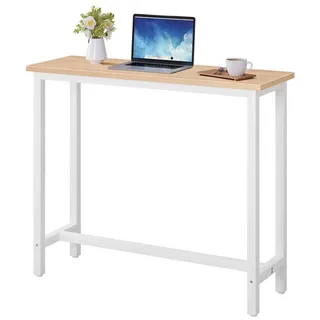 Woltu Bartisch 120 x 40 x 100 cm Beige