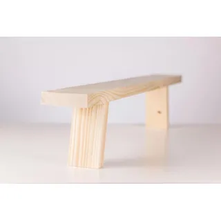 Schwibbogenbank 60 cm Schwibbogenerhöhung 1 Unterbank Natur
