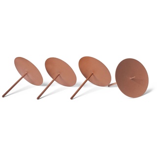Novaliv Kerzenständer »24127-Var« (Spar-Set, 4 St., 4x Mit Dorn 12 cm ROST Kerzenpicks mit Dorn - Rost), Kerzenpicks mit Dorn - Rost braun