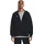 Fleece Hoodie schwarz