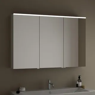 Burgbad Eqio 120 cm weiß glanz Türanschlag links/links/rechts