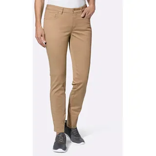 Casual Looks 5-Pocket-Hose sportlich Braun 25
