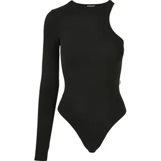 URBAN CLASSICS Organic Stretch Asymmetric Langarm-body Black M