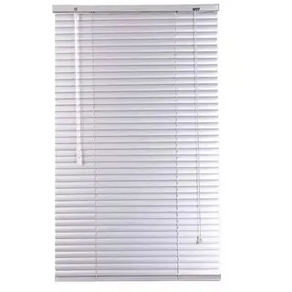 Alu-Jalousie, Metall Jalousette für Fenster, W 25/35/50/65/80/90/100/135/160cm Anpassbare Größe Aluminium Jalousie, Sichtschutz, Verdunkelung 25mm Alu-Lamellen Rollo für Badezimmer Küche(Silber)