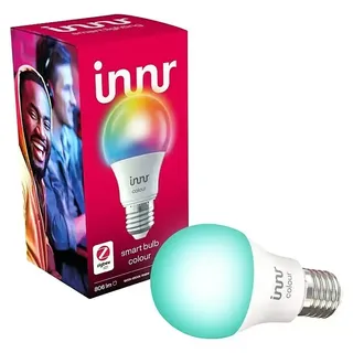 Innr Lighting Smart-LED-Lampe Bulb Colour  (E27, Dimmbar, RGBW, 806 lm, 8,5 W, 1 Stk.)