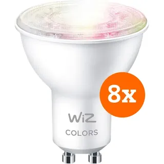 WiZ Smart Spot 8er-Pack - Farbiges und weißes Licht - GU10