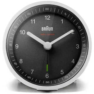 Braun BC07WB-DCF Klassik Funkwecker - Schwarz