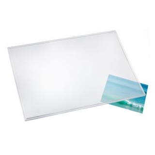 Läufer Schreibunterlage 43740 Durella, transparent, Kunststoff, blanko, 70 x 50cm