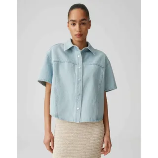 Opus Bluse Ferluna breath Blau M