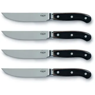 STONELINE Messerset 4-tlg. 23,2 cm Schwarz