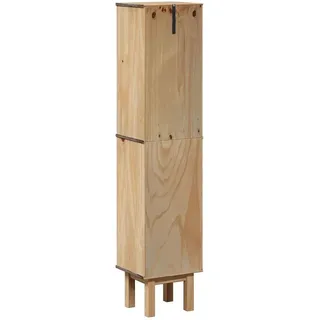 vidaXL Badschrank OTTA 35 x 168 x 30 cm Braun