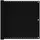 90 x 600 cm Schwarz HDPE