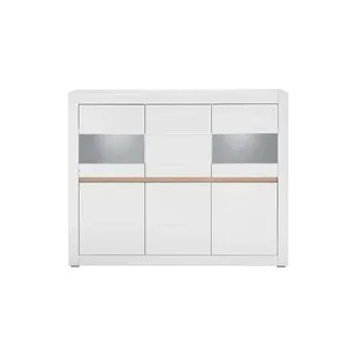 None Highboard 165 x 132 x 42 cm Weiß