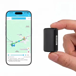 GPS Tracker Auto 4G PRO– 90 Tage Standby, 5-Sekunden Positionsupdate, 4200 mAh Akku, Wasserdicht & Magnetisch (für Auto, Motorrad, Fahrrad) – Kostenlose App