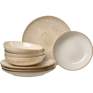 Ritzenhoff & Breker Omara Tafelservice 8-tlg. beige