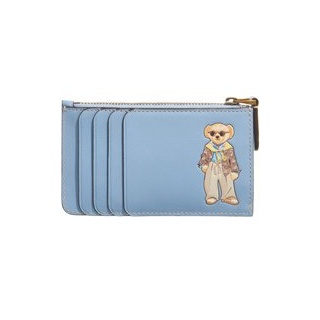 Polo Ralph Lauren Portemonnaie - Zip Card Case Small - Gr. unisize - in Blau - für Damen