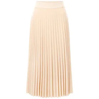 RICHROYAL Faltenrock (1-tlg) Plissee beige 36
