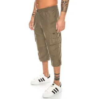 Kendindza Collection Cargobermudas Bermuda Shorts Herren Kurze Hose 3/4 Hose Cargo Taschen abnembare Beine kurze Hose Herren Cargoshorts Sommer XXL