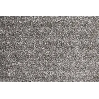 ANDIAMO Teppichboden "Velours Verona" Teppiche Uni Farben, Breite 400 cm oder 500 cm, strapazierfähig, pflegeleicht Gr. B/L: 500 cm x 1000 cm, 6 mm, 1 St., grau Teppichboden