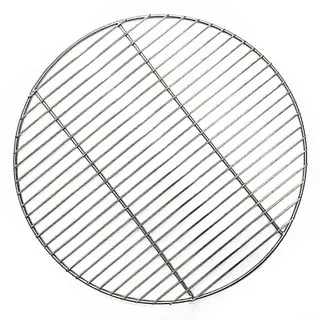 Grillrost rund, Edelstahl Grillrost Rund, Holzkohlegrills, Grillrost Ersatzteil, Grillnetz, Backblech, Grillrost, rostfrei für Holzkohlegrill, Gasgrill(40cm)