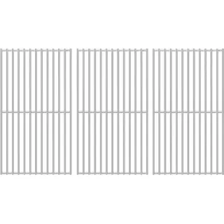 Denmay 41,5 x 70,5cm Edelstahl Grillrost für Burnhard Big FRED Gasgrill, Grillrost für Taino Platinum 4+2, Taino Black 4+2, für Enders Chicago 4, Tepro 3662, Edelstahl Grillrost Ersatzteile, 3 Stück